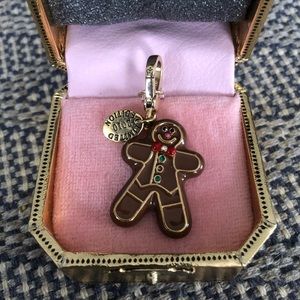 Limited Edition Juicy Couture 2010 Gingerbread Man Charm with Box